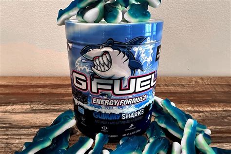 G Fuel turns gummy shark candy into a flavor of Energy Formula