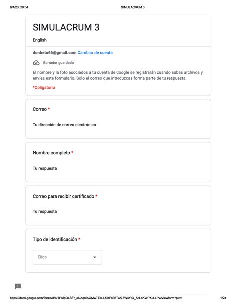 3ER Simulacro - ingles - Ingles - Studocu