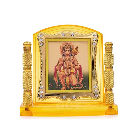 GCT Lord Hanuman Idol | Bajrang Bali Ashirwad Murti (J-1-H-A) Acrylic ...