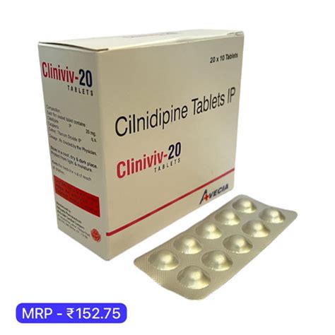 Cliniviv-20 Tablets Avecia Healthcare