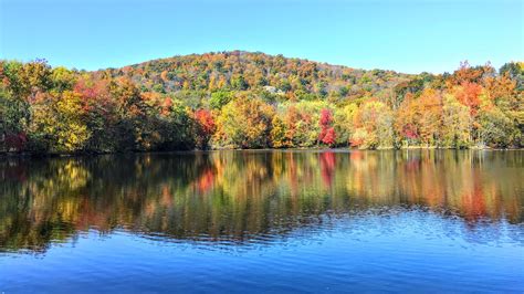 Fall colors at Ramapo Valley Reservation, Mahwah : r/newjersey
