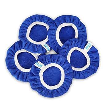 SPTA Car Polisher Pad Bonnet Soft Microfiber Polishing Bonnet Buffing ...