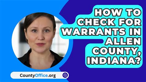 How To Check For Warrants In Allen County, Indiana? - CountyOffice.org ...