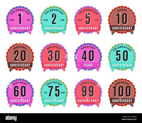 Best 10+ Anniversary Templates Set