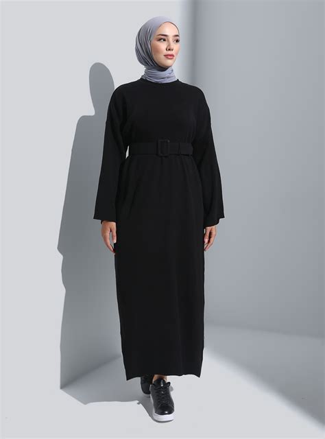 Black - Knit Dresses