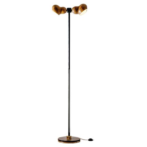 Dual Grey Floor Lamp by Margherita Sala For Sale at 1stDibs