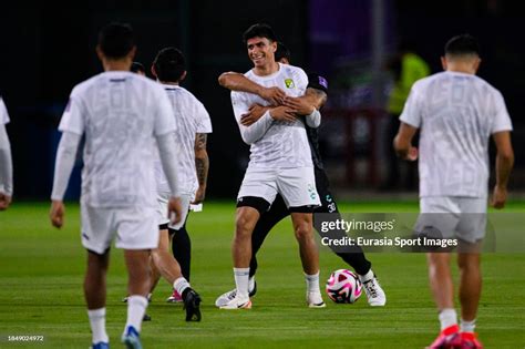 Club Leon players during their Training Session at King Abdullah ...
