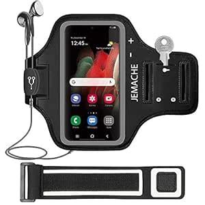 Galaxy S25 S24 Ultra Armband, JEMACHE Gym Workouts Running Arm Band for ...