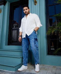 Cotton Jeans Mens - Buy Cotton Jeans Mens online at Best Prices in ...