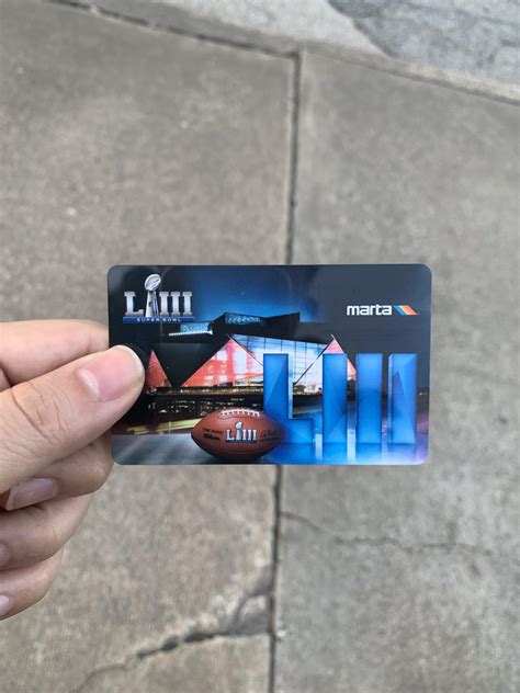 Superbowl MARTA card yall : r/Atlanta