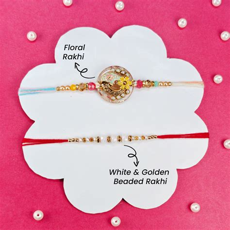 VOKKA Rakhi Gift for Brother – Panda Perfume 100ml with 2 Rakhis | Flo ...