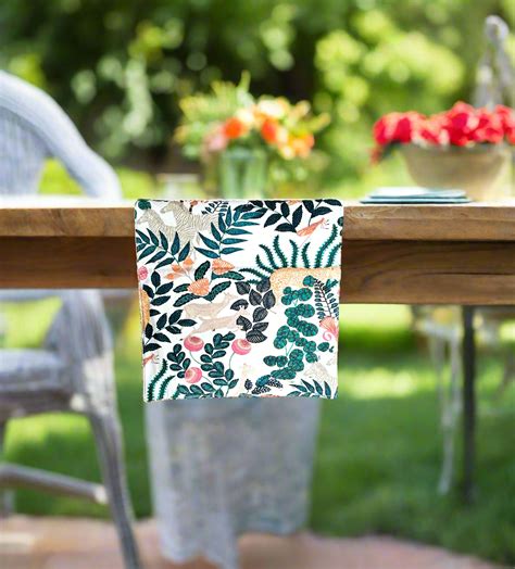 Blooming Forest Table Runner 12x72 Inches – EarthyIndia