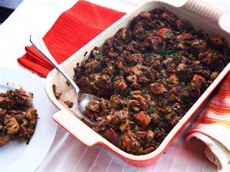 Vegan Stuffing Casserole Recipe | Home Pressure Cooking
