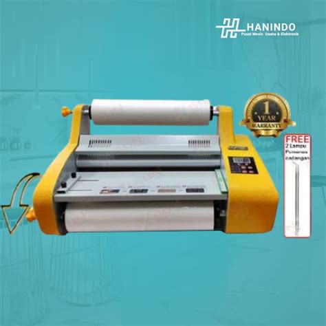 Jual Mesin Laminasi Laminating Roll A3 - Hot Roll Laminator FM3520 ...