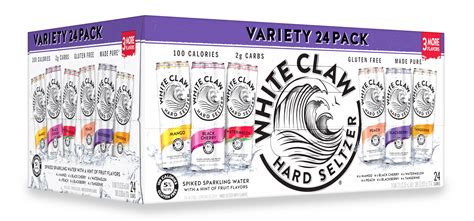 White Claw® Variety 24 Pack | White Claw® Hard Seltzer
