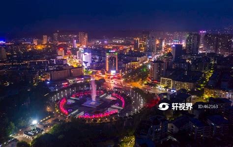 鸟瞰广安市民广场 图片 | 轩视界