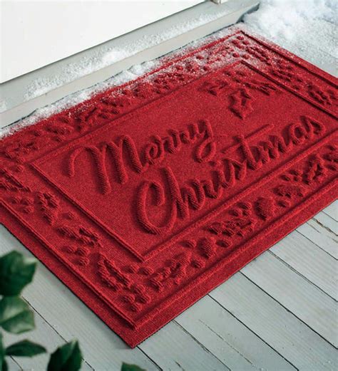Waterhog Merry Christmas Doormat, 2' x 3'