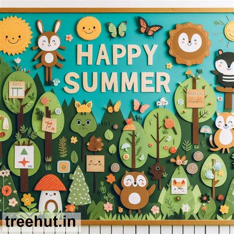 Forest, Happy Summer Bulletin Board Ideas, School Bulletin Board Ideas