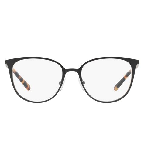 Michael Kors Unisex Black Square Optical Frame