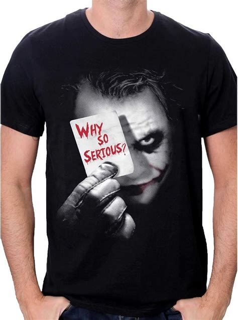 Batman Men's Joker Why So Serious T-shirt - Walmart.com