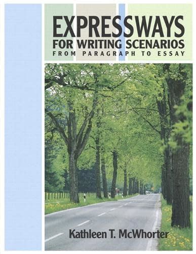 Buy Expressways for Writing Scenarios: From Paragraph to Essay (with ...