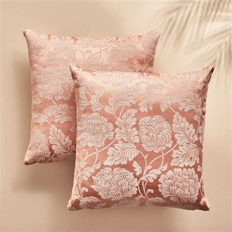 Buy Fiesta Set of 2 Jacquard Cushion Covers - 40x40cm from Home Centre ...