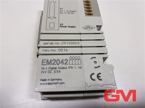 Beckhoff EtherCAT-Klemme EM2042 Terminal | Ubuy India