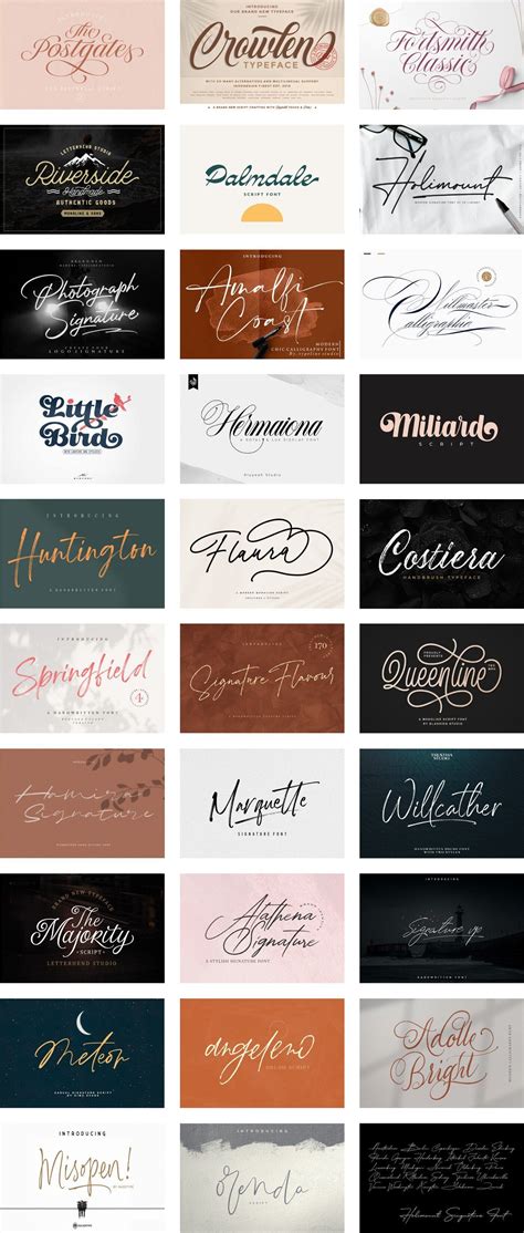 The Versatile Script Font Bundle — Pixel Surplus | Resources For ...