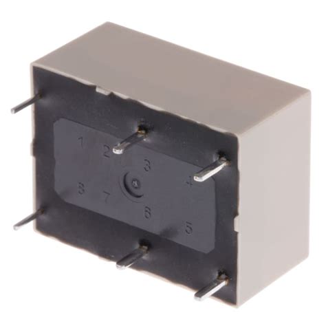 DK2A-5V Panasonic | Panasonic PCB Mount Power Relay, 5V dc Coil, 8A ...