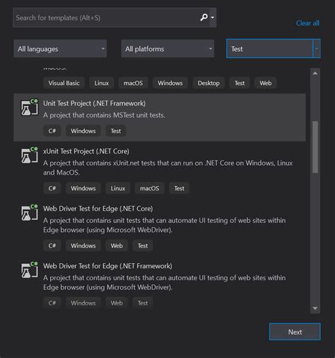 Image result for VB.NET Unit Test Project