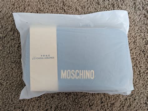 China Airlines Business Class Moschino Amenity Kit - French Blue - NWT ...