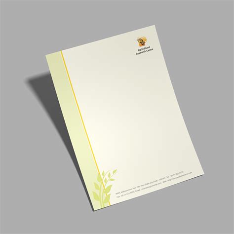 Letterheads-Standard Letterheads Design Templates - 1120