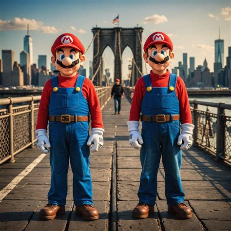 Super Mario Twins - AI Generated Artwork - NightCafe Creator