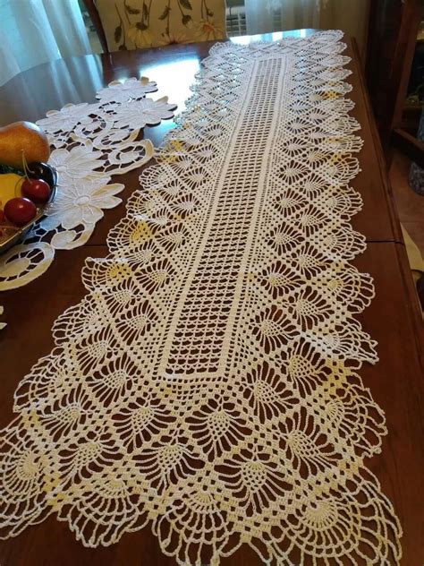 Image result for Tutorial Crochet Table Runner