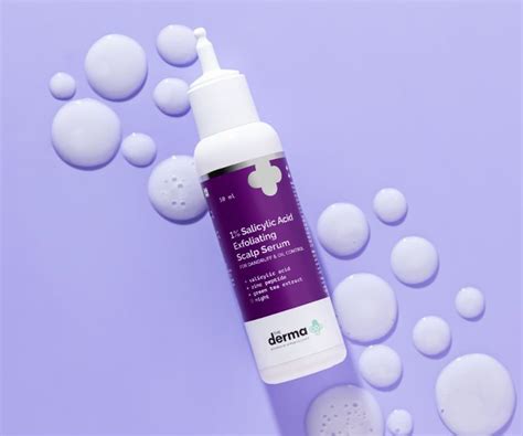 The Derma Co 1% Salicylic Acid Exfoliating Scalp Serum for Dandruff ...