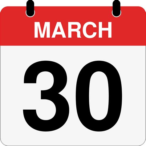 How Many Days Until March 30th? - Inch Calculator