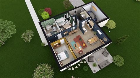 Casa de 90 m2 con terraza cubierta - Casas iberika