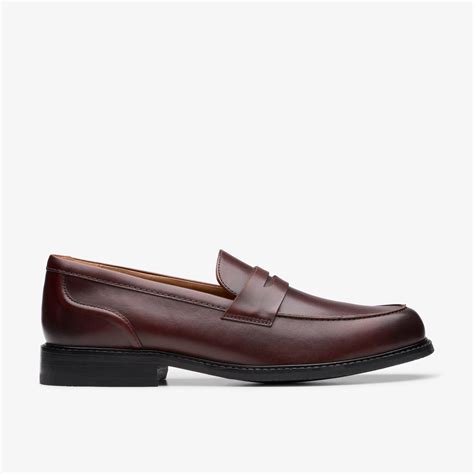 Mens Craft Arlo Lo Tan Leather Loafers, Slip Ons Shoes | Clarks UK