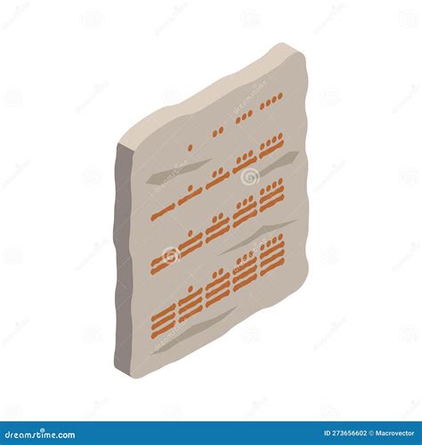 Maya Numeral System Icon stock vector. Illustration of america - 273656602