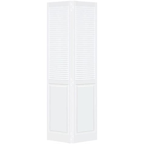 Buy Closet Door, Bi-Fold, Traditional Louver-Panel Solid Core ...