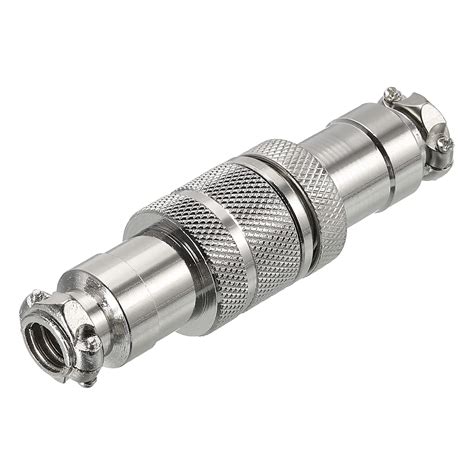 MECCANIXITY Aviation Connector GX20 7 Pins 20mm Silver Male Female Wire ...