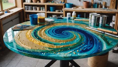 Image result for Resin Table Tutorial