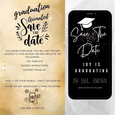 Graduation Save The Date