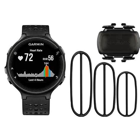 Buy Garmin Forerunner 235 - Black/Gray with Cadence Sensor and Bicycle ...
