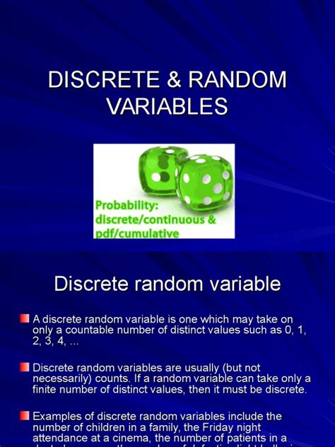 How to Find Discrete Random Variable 的图像结果