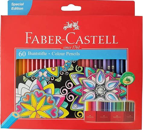 Faber-Castell Classic Colour Coloured Pencils 60-pack • Pris