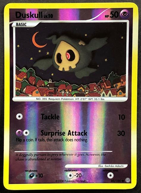 Duskull [Reverse Holo] #60 Prices | Pokemon Stormfront | Pokemon Cards