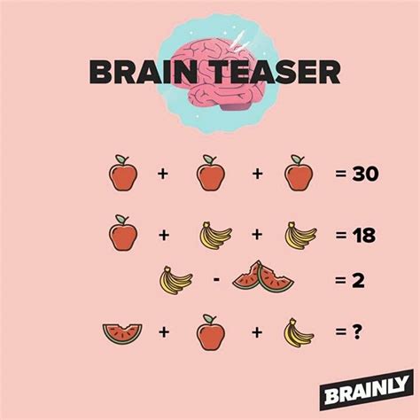 BRAINLY brain teaser !! - Brainly.in