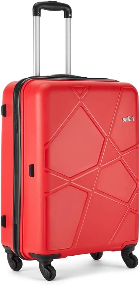 Safari Pentagon Trolley Bag, 65 cm Polypropylene Hardside Check in ...