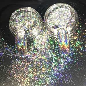 Buy PhantomSky 0.2g/Box Nail Glitter Magic Shining Mirror Chrome Nail ...